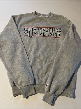 Champion Shippensburg University Gray Crewneck Sweatshirt